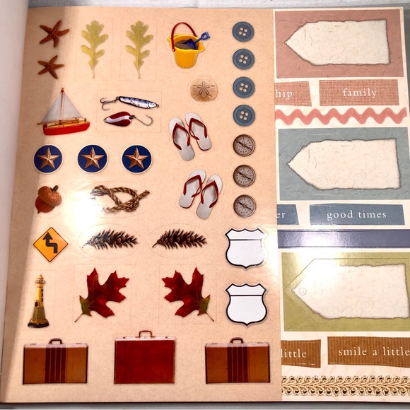 SCRAPBOOKING SIMPLE 1-2-3: Deluxe Scrapbooking Kit  12” x 12” pages. - Picture 16 of 17